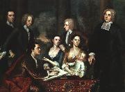 John Smibert Bishop Berkeley and his Family oil